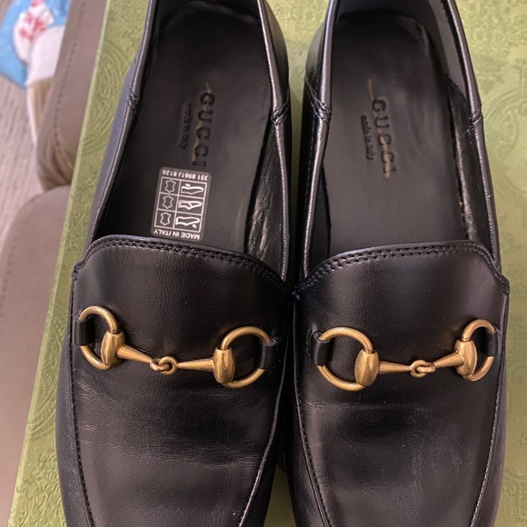 Gucci Brixton Leather Horsebit Loafers Size 35/5 *Floor sample* - Picture 14 of 14